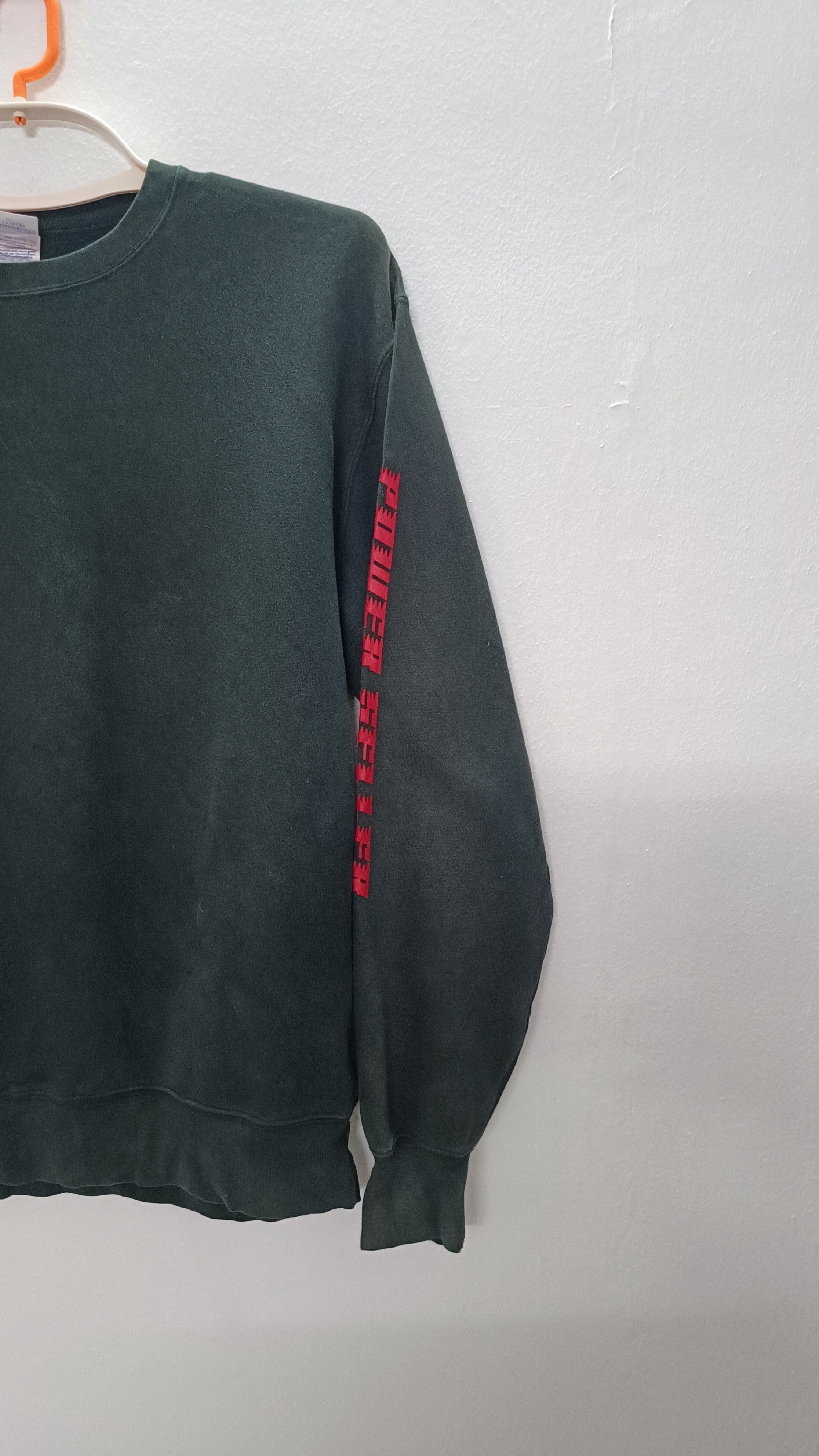Japanese Brand × Vintage Vintage Look Japanese Power Seller Black Sweatshirts Size US XL / EU 56 / 4 - 4 Thumbnail