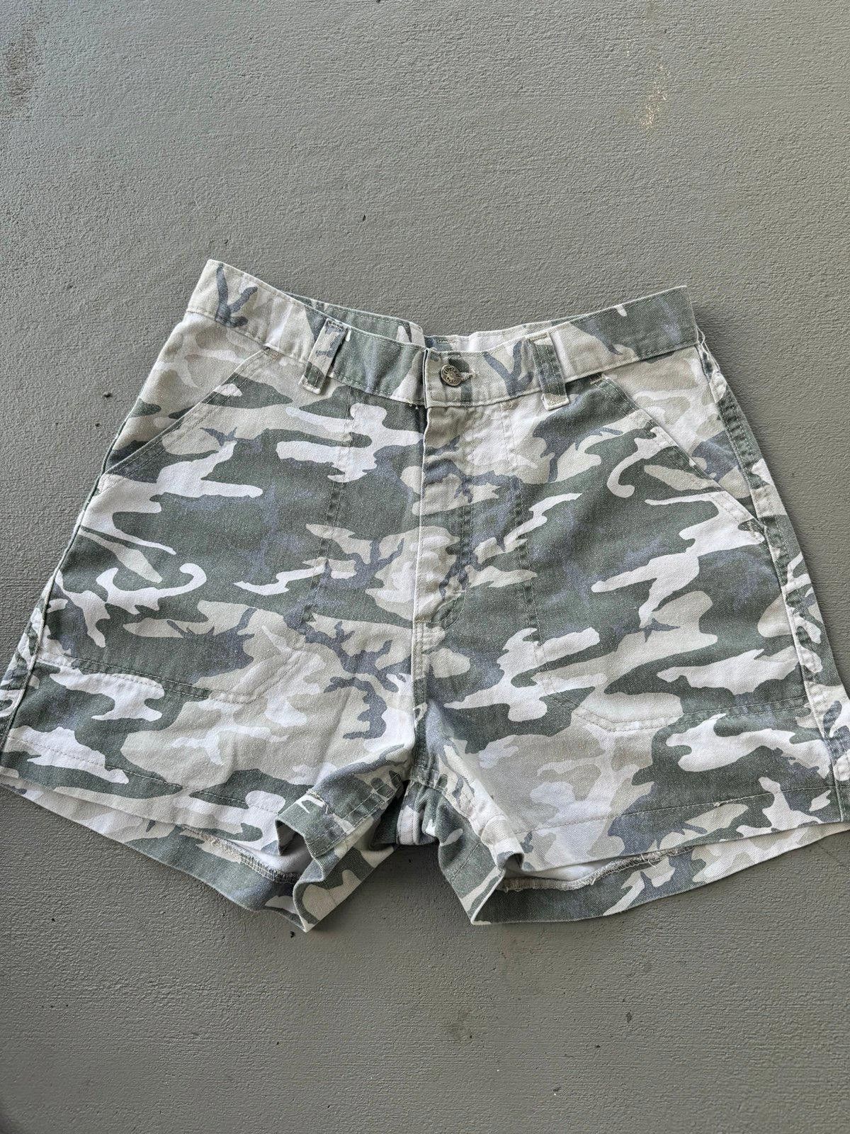 Designer Camo jean shorts Lee Size 36" / US 14 / IT 50 - 1 Thumbnail