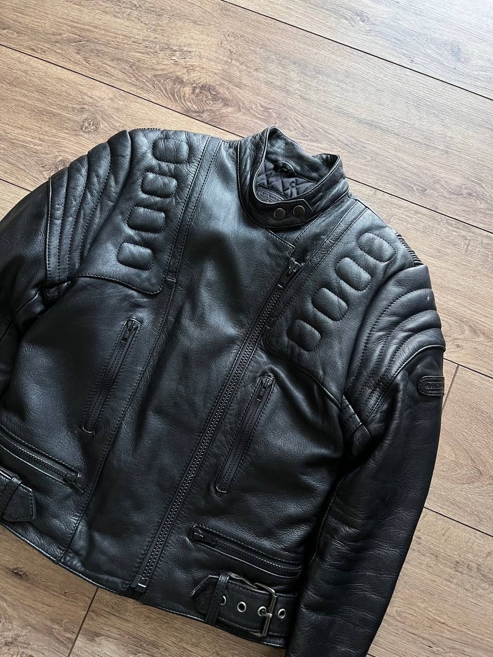 Vintage Hein Gericke biker Leather jacket genuine