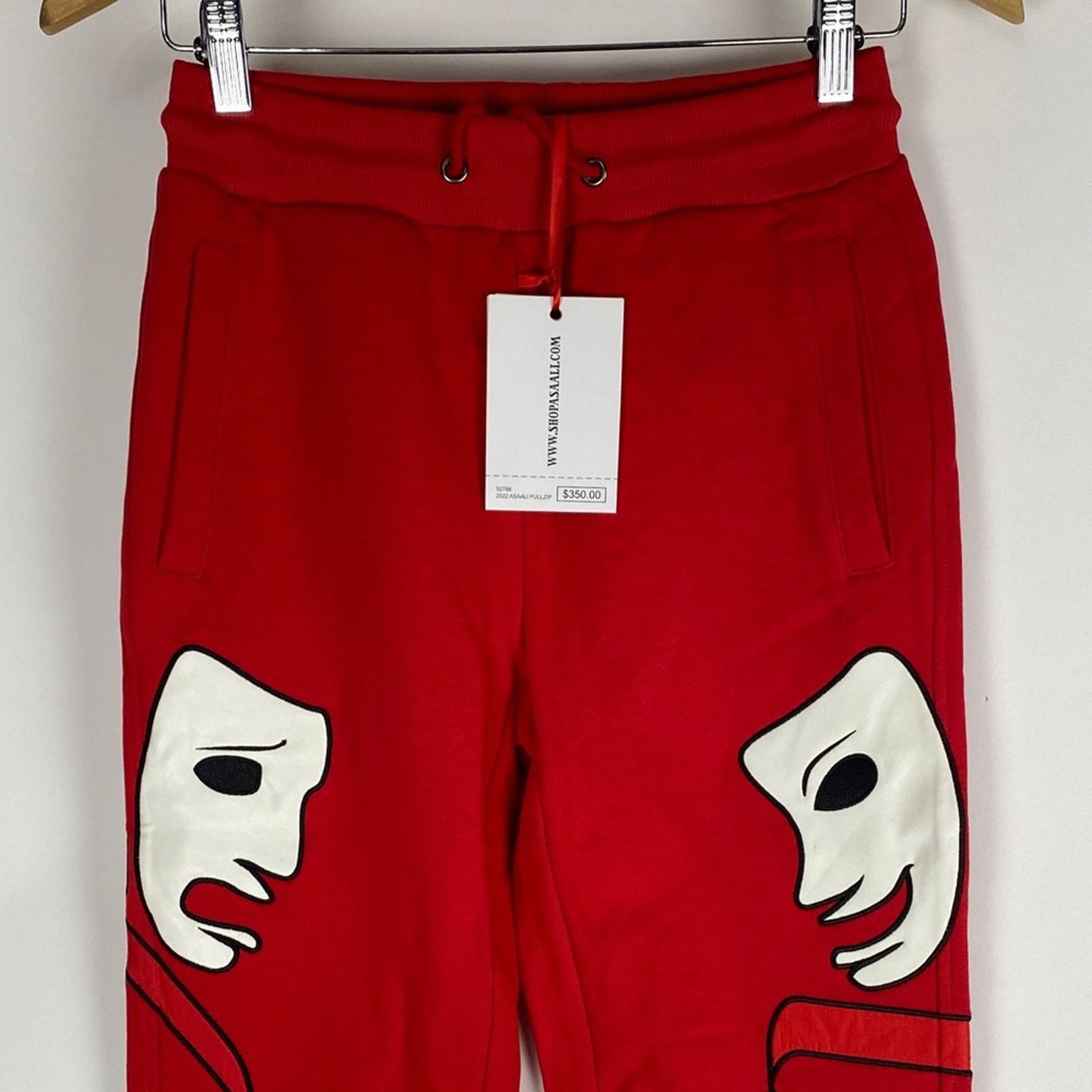 Asahi NWT Asaali Jean Co. Men's 1st Laugh Now Cry Later Sweatpants Size US 27 - 3 Thumbnail