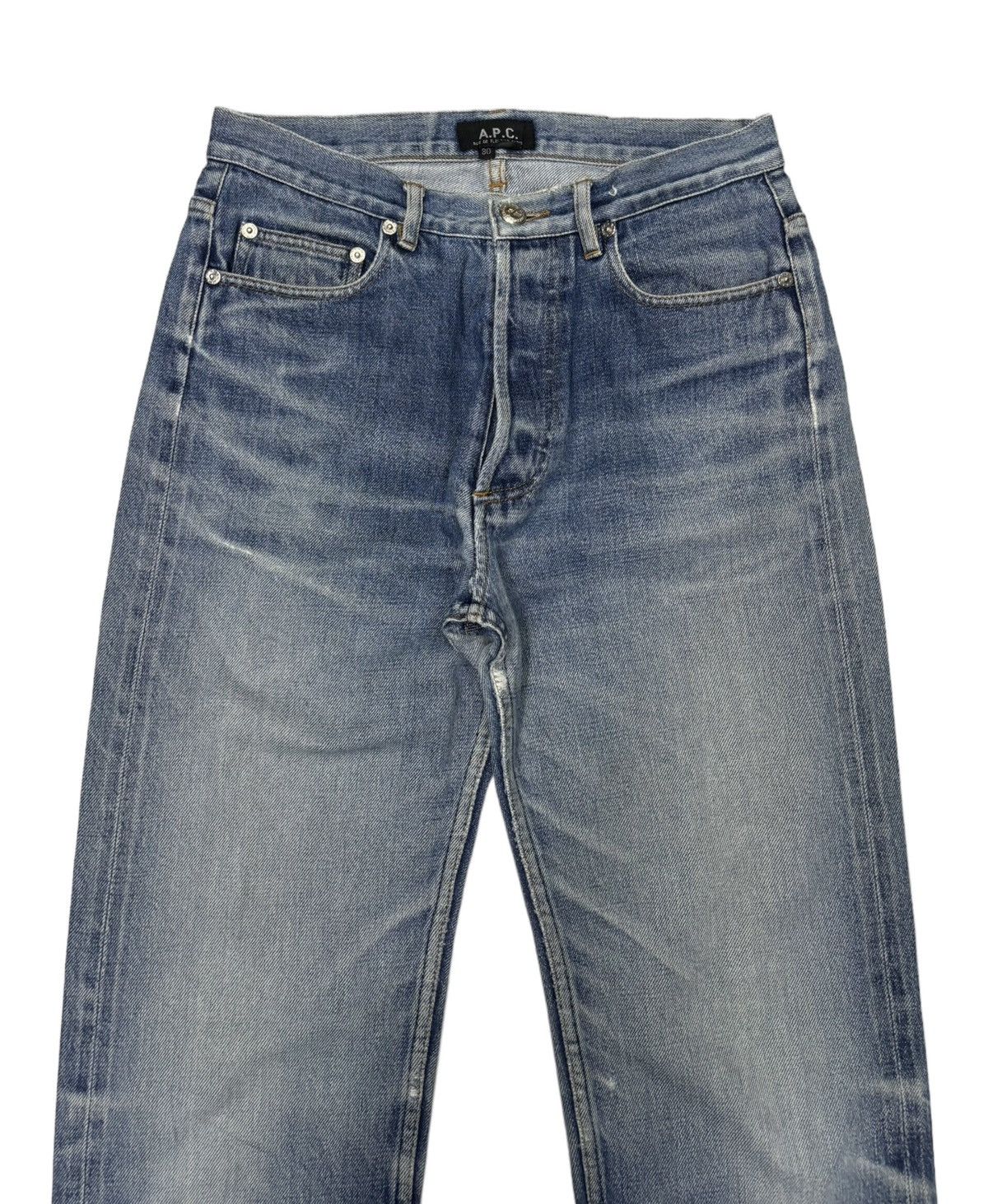 A.P.C. 🔥APC SELVEDGE DISTRESSED DENIM JEANS Size US 29 - 4 Thumbnail