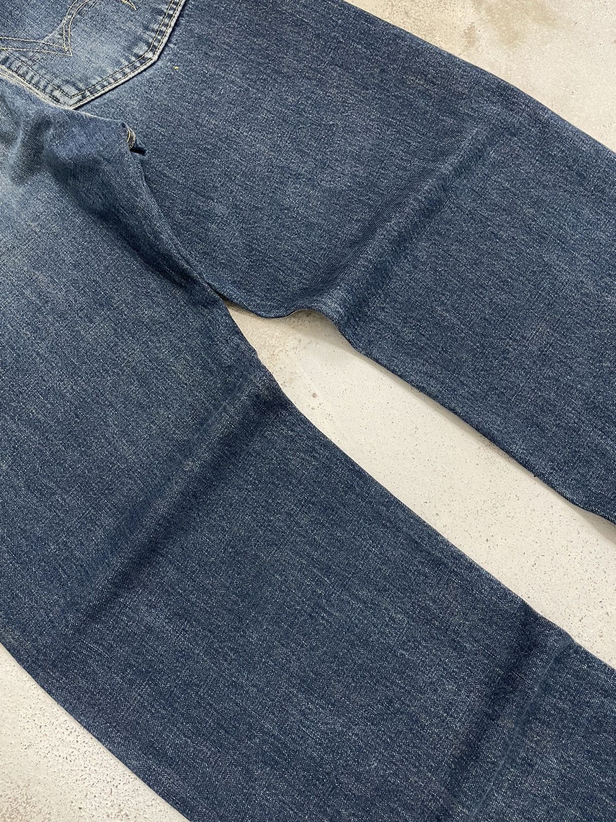 Edwin Edwin 505 Vintage Selvedge Indigo Loose Denim Pants Size US 30 / EU 46 - 13 Thumbnail