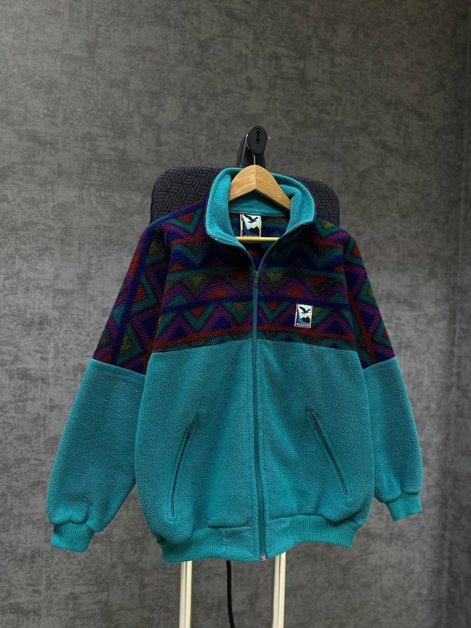 SALEWA × Vintage Vintage Salewa Outdoor Fleece Jacket Size US M / EU 48-50 / 2 - 15 Thumbnail