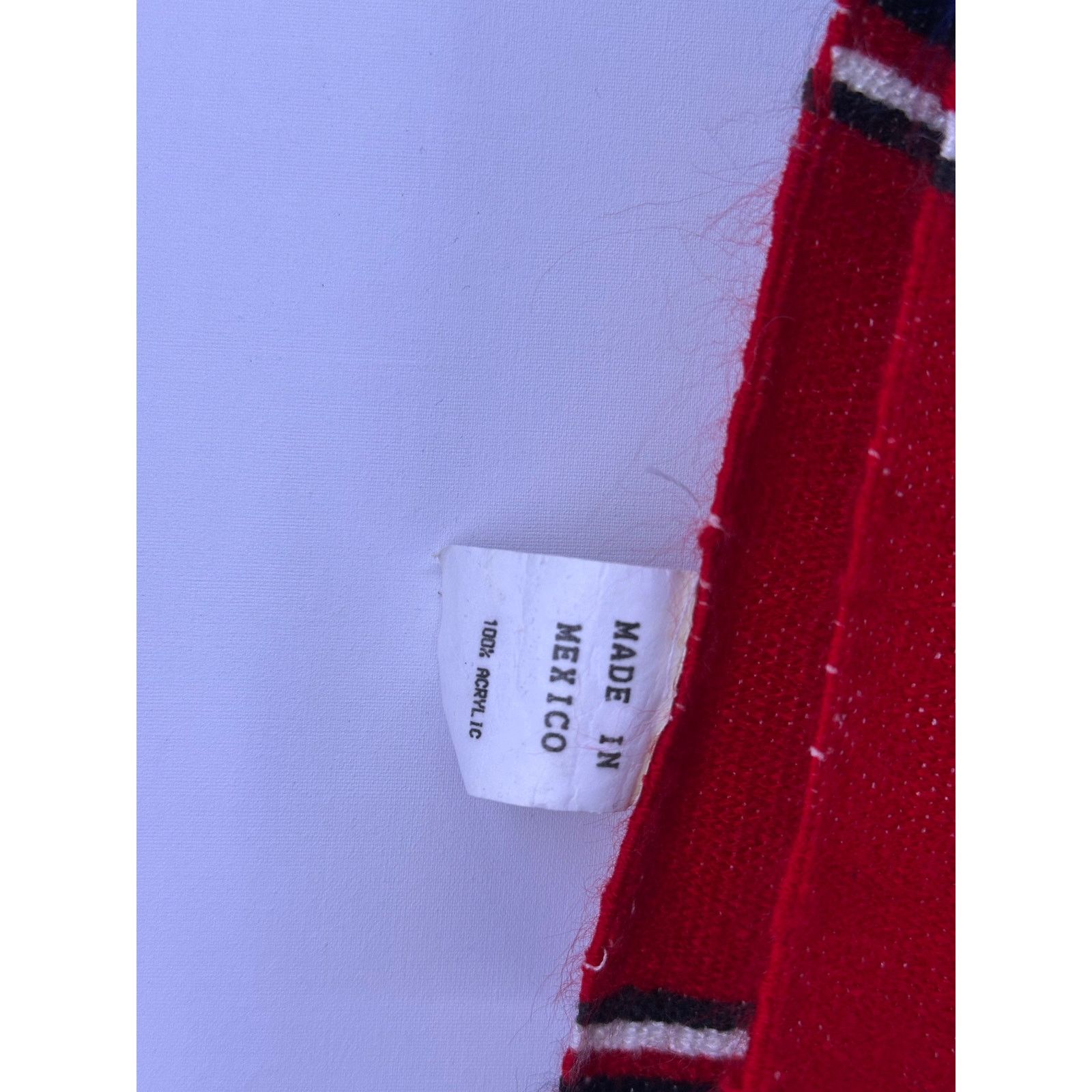 & Other Stories Mexican Multi Color Long Poncho 72” long Size US XL / EU 56 / 4 - 9 Thumbnail