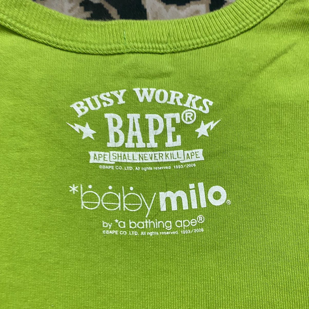 Bape Baby Milo Long Sleeve Tee Size S / US 4 / IT 40 - 14 Thumbnail
