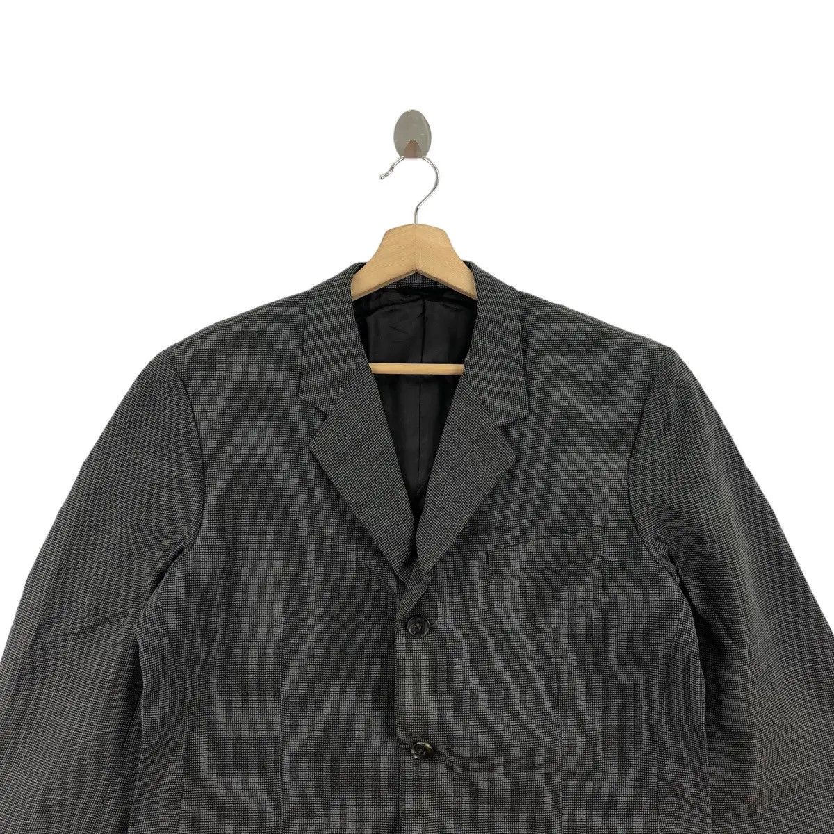 Yohji Yamamoto Vtg 80’ YOHJI YAMAMOTO SIGNATURE Collection Blazer 3 Button Size 38R - 2 Thumbnail