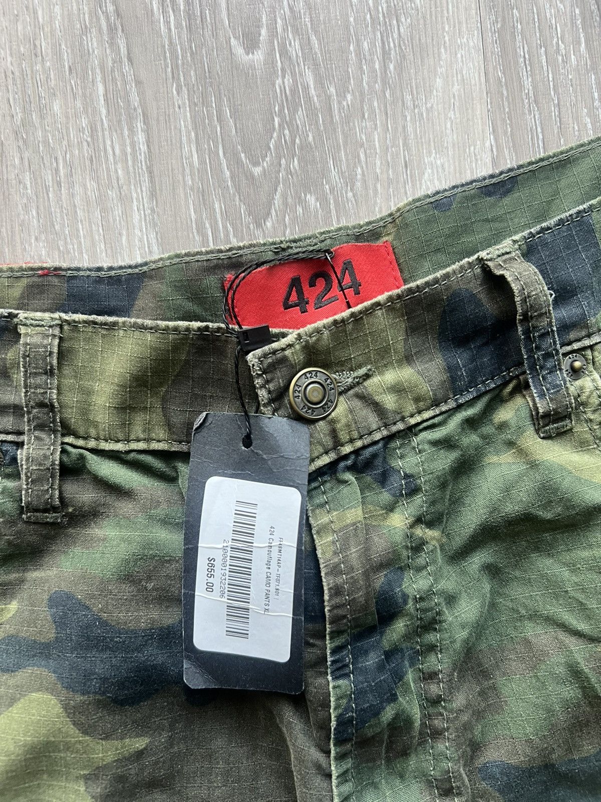 424 424 inc. 5 pocket camo pants Size US 36 / EU 52 - 3 Thumbnail