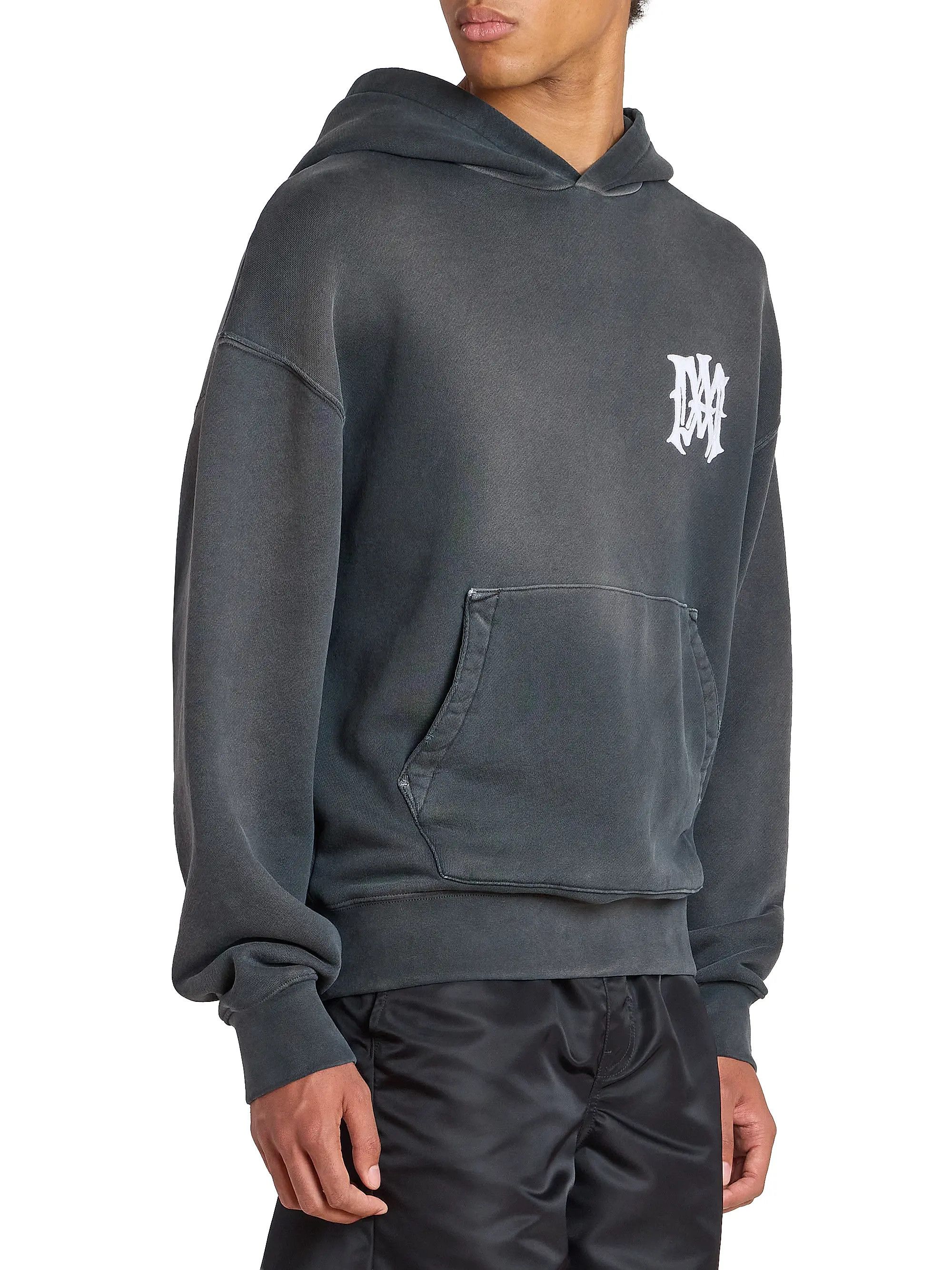 Amiri os11x0526 Hollywood Logo Hoodie in Black Size US L / EU 52-54 / 3 - 4 Thumbnail