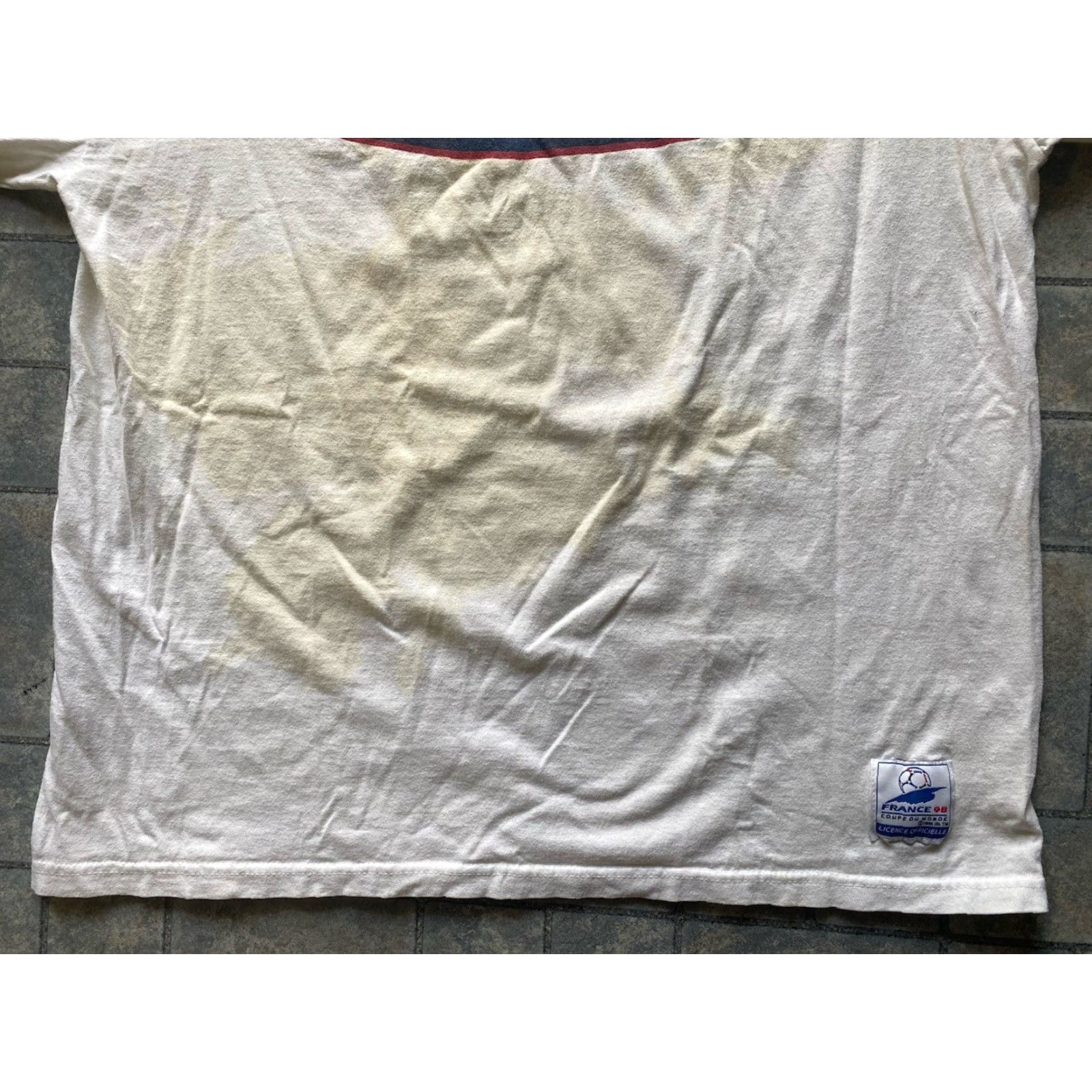 Adidas VINTAGE Adidas France 98 T Shirt Men’s L Coupe Du Monde Made In USA Shirt Mens L White 90s Sports Football Mens Size US L / EU 52-54 / 3 - 2 Thumbnail