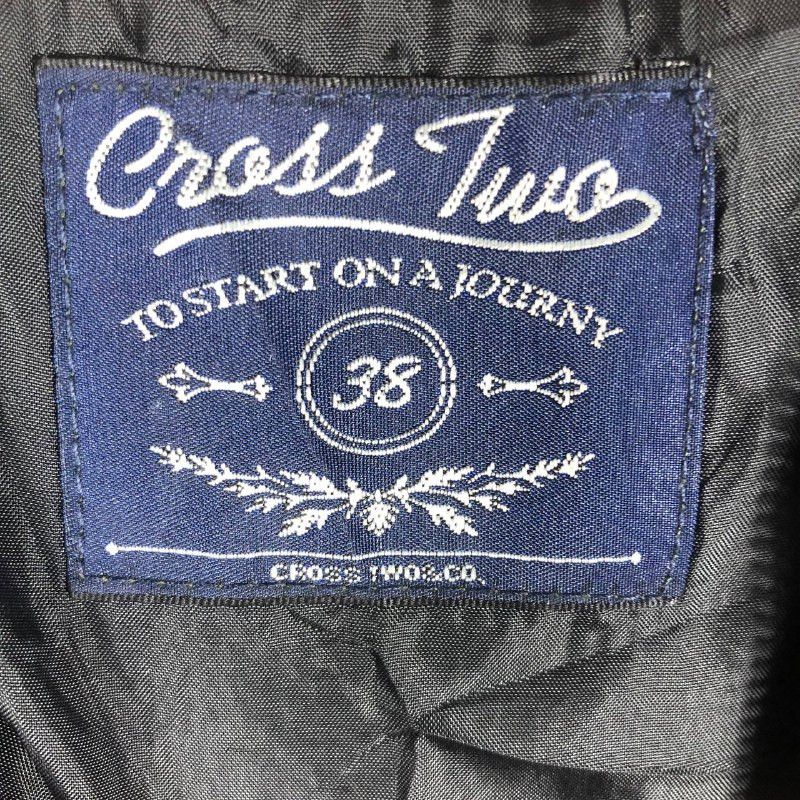 Designer Cross Two Women Zipper Jacket Size XS / US 0-2 / IT 36-38 - 8 Thumbnail