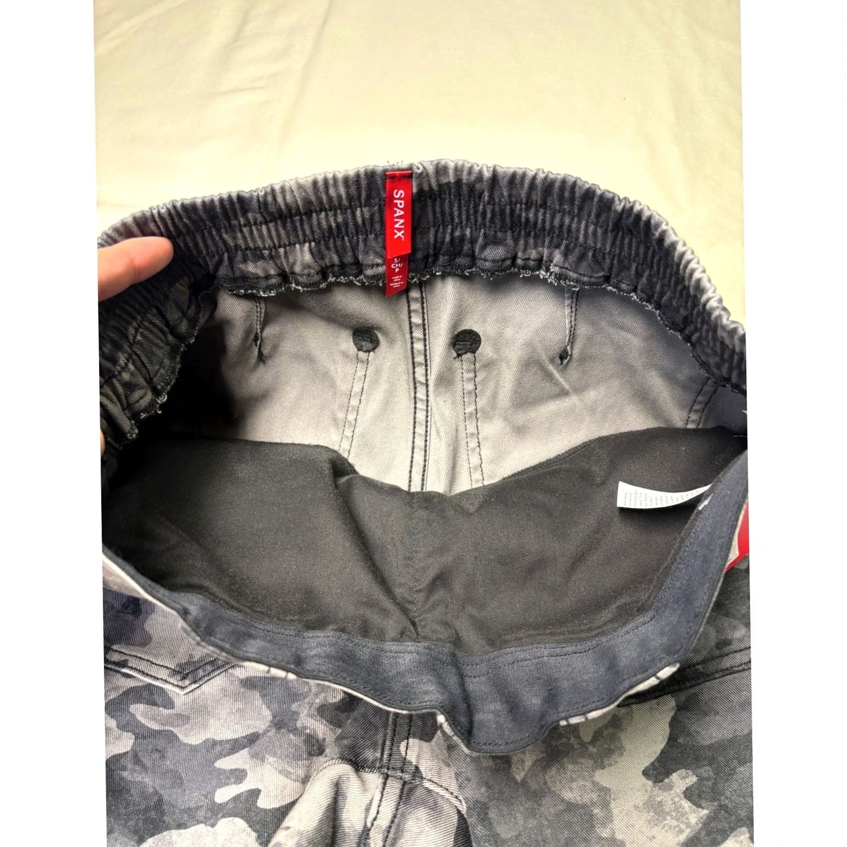 Spanx Spanx Stretch Twill Jogger Blackwash Camo Gray 28 Inseam 29 Pants Women S Slim Pockets Zipper Camouflage Pull On Jogger Style, Tan? Size 28" / US 6 / IT 42 - 5 Thumbnail