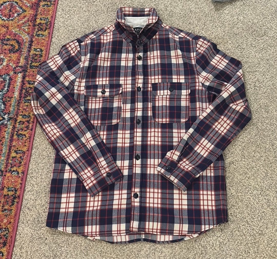 A.P.C. Flannel APC shirt Size US L / EU 52-54 / 3 - 1 Thumbnail