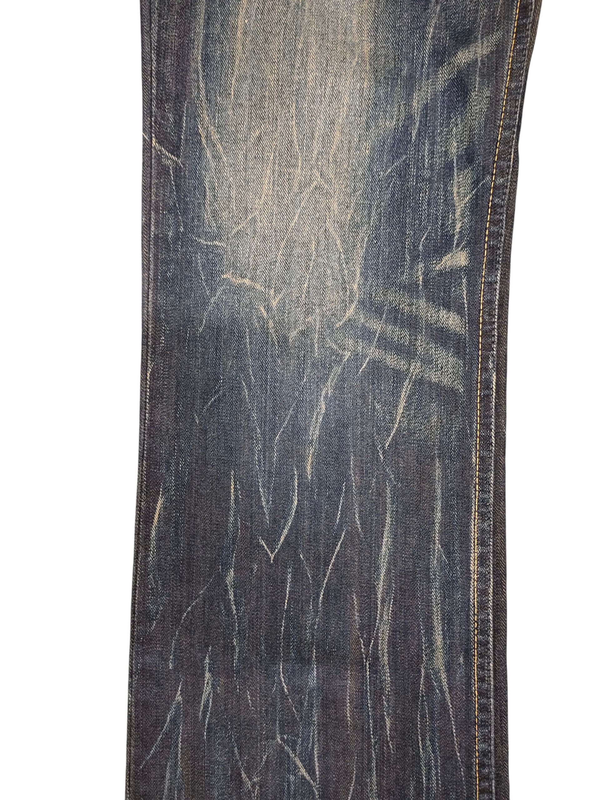 Undercover Vintage Wrangler Double Waist Jeans - Clawmark Whisker Denim Size US 30 / EU 46 - 4 Thumbnail