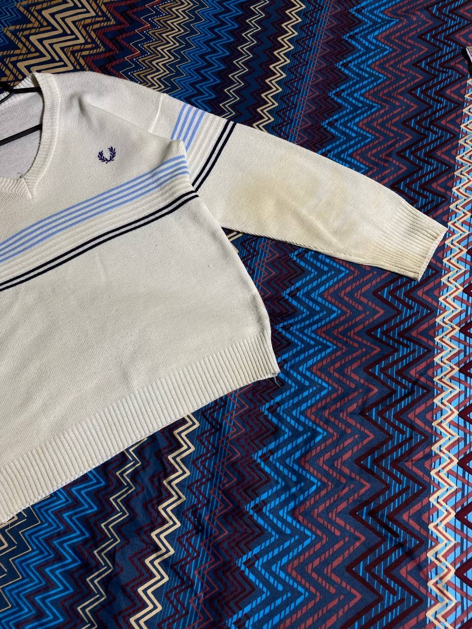 FRED × Fred Perry × Vintage Vintage Men’s Fred Perry SportSweater Size US M / EU 48-50 / 2 - 3 Thumbnail