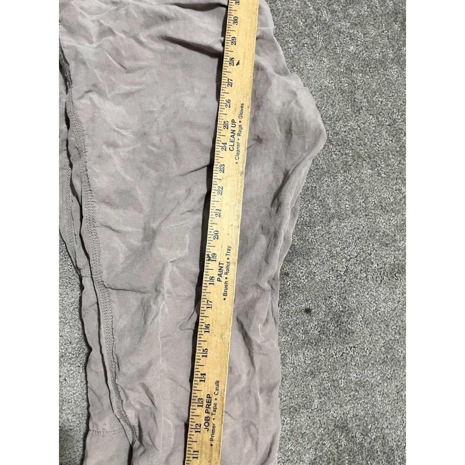 Ann Taylor VINTAGE Ann Taylor Loft Pants Womens Size 12 Ankle Linen Lyocell Gray Casual Travel Size 34" / US 12 / IT 48 - 7 Thumbnail