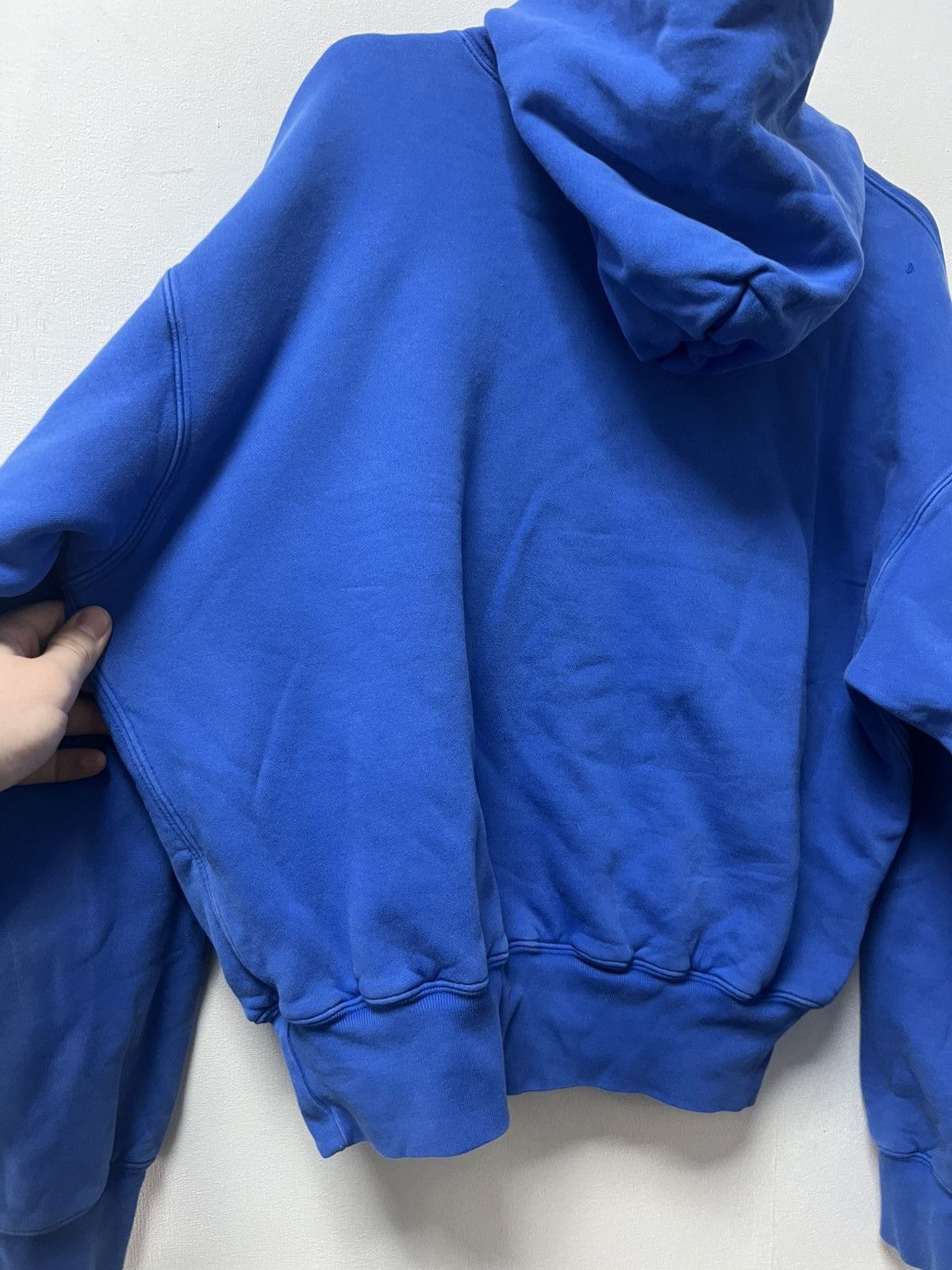 Balenciaga × Gap × Yeezy Yeezy Gap Hoodie Blue Mens Size M Size US M / EU 48-50 / 2 - 12 Thumbnail