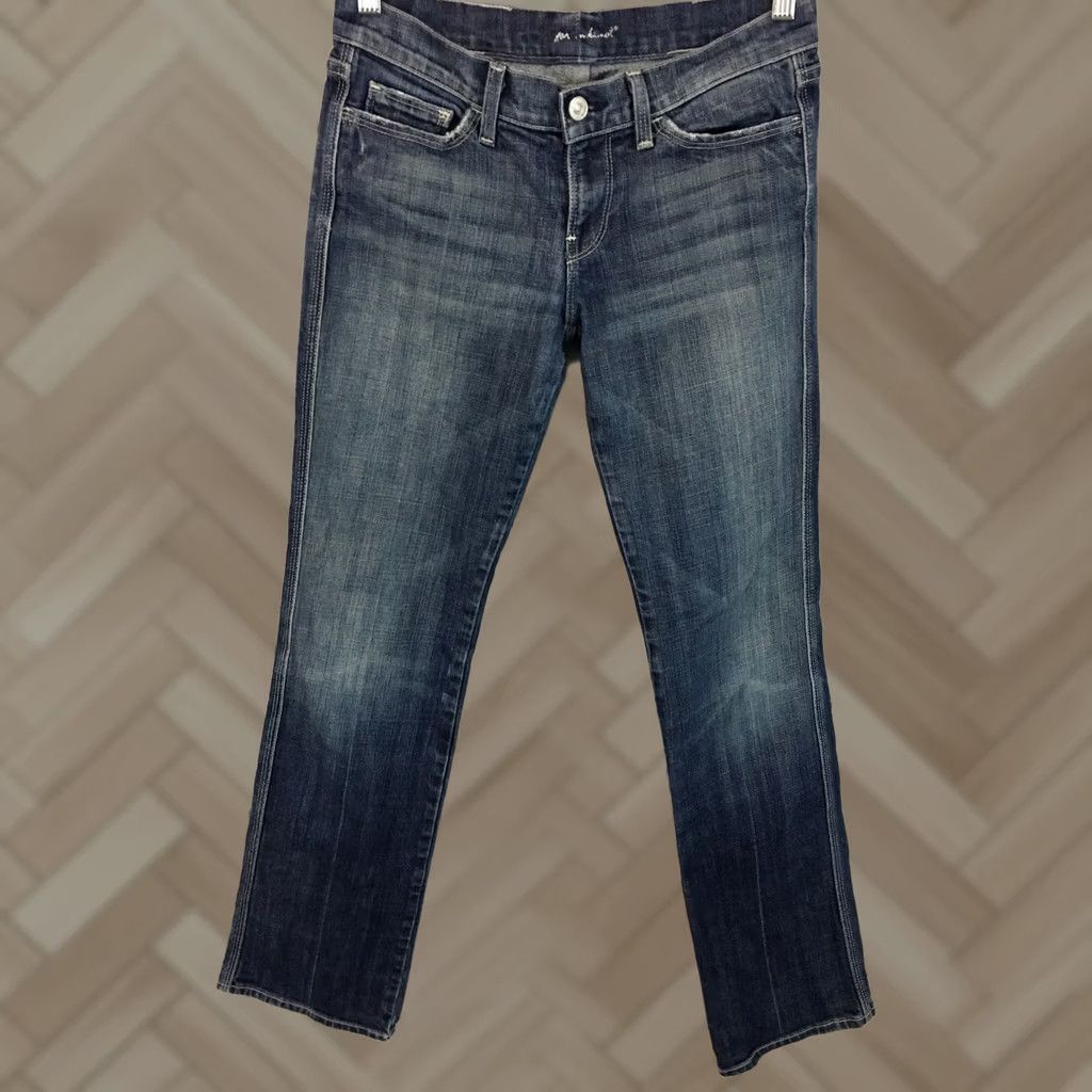 7 For All Mankind VINTAGE 7 For All Mankind 7FAM Jeans Boots Cut Colette Distressed Bootcut Medium Wash 26 Blue Women Size 26" / US 2 / IT 38 - 1 Thumbnail