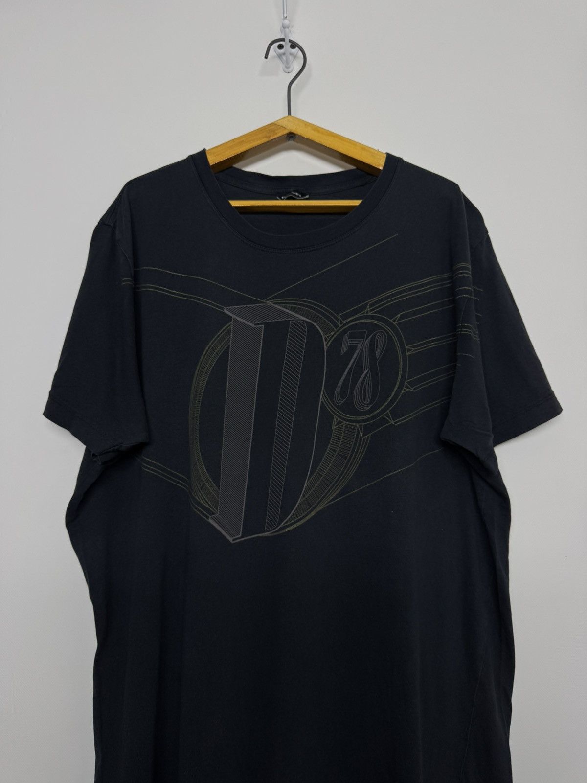 Diesel Vintage Big logo Y2K Diesel T-shirt Rare Size US L / EU 52-54 / 3 - 3 Thumbnail