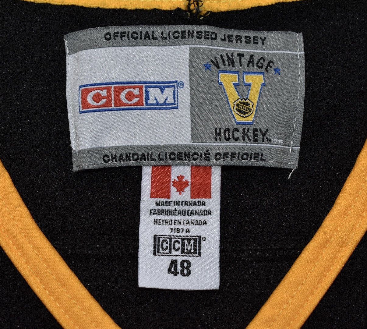 Ccm Vintage Pittsburgh Penguins Sidney Crosby NHL CCM Jersey (M) Size US M / EU 48-50 / 2 - 9 Thumbnail