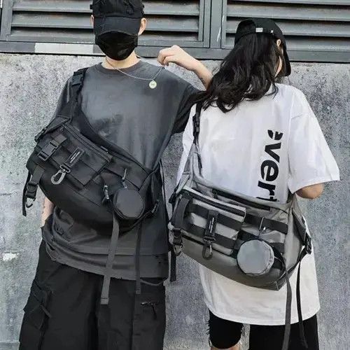 Japanese Brand Military utility messenger bag belt bag fanny pack Size ONE SIZE - 2 Thumbnail