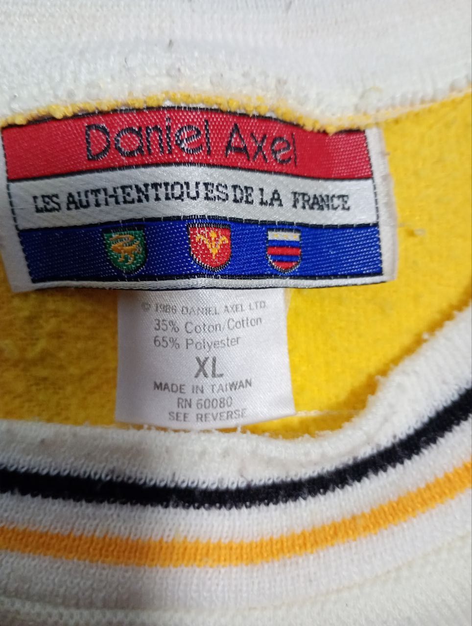 Other Daniel Axel Sweatshirt Vintage 80's Size US XL / EU 56 / 4 - 7 Thumbnail