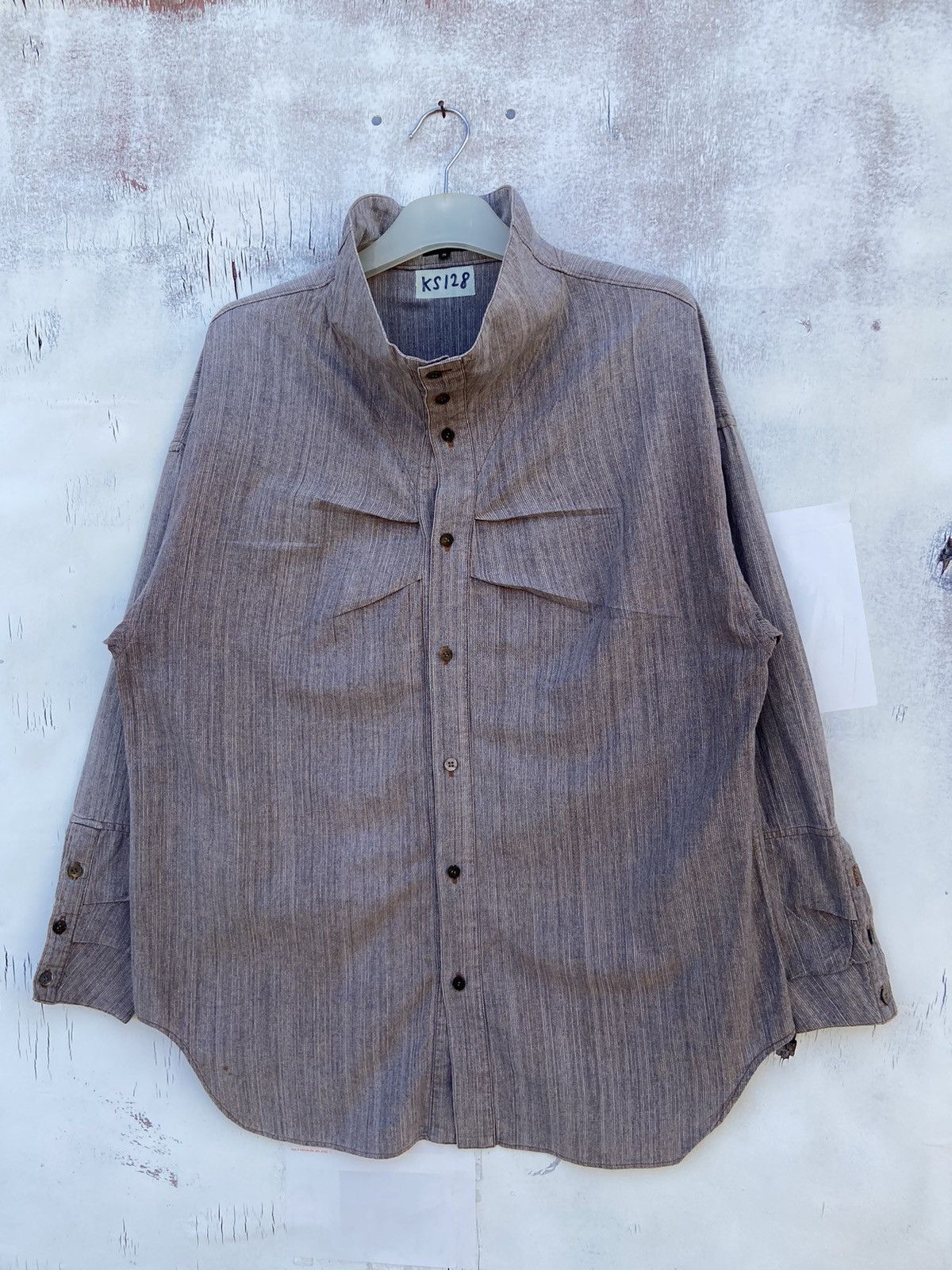 Issey Miyake Issey Miyake Button Up Shirt Size US S / EU 44-46 / 1 - 1 Thumbnail