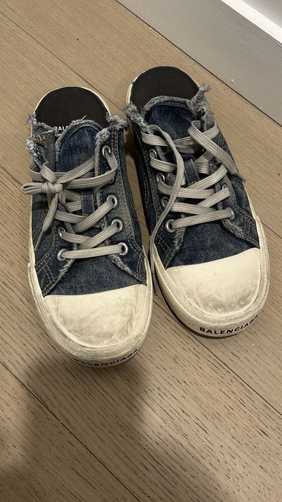 Balenciaga Balenciaga Slip-on denim Size US 8 / IT 38 - 1 Thumbnail