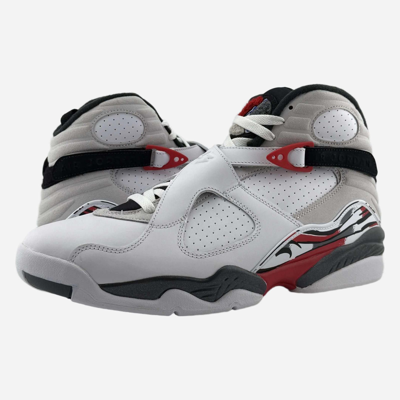 Nike Air Jordan 8 Retro White/Black-True Red 11 New 305381-100 Size US 11 / EU 44 - 1 Thumbnail