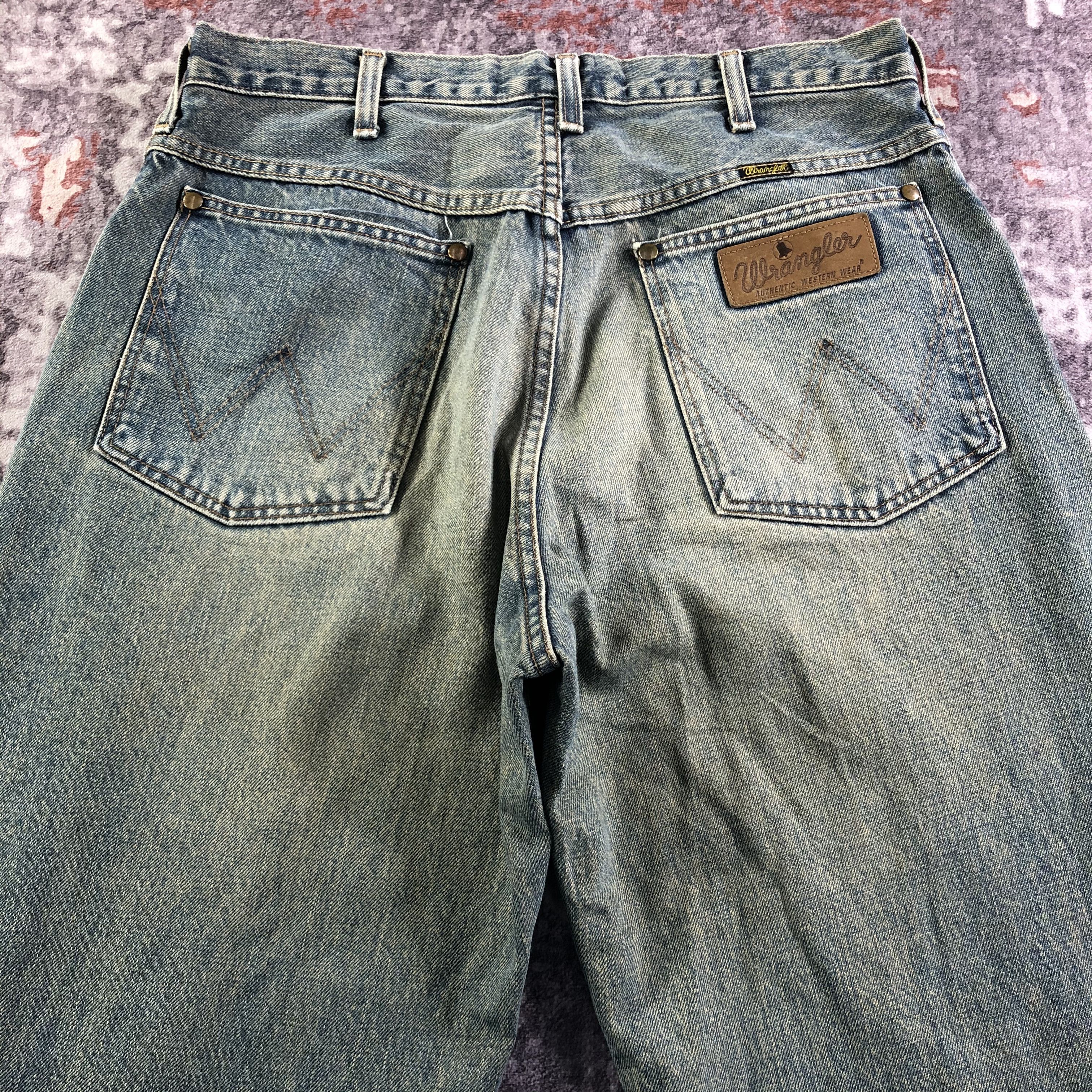Vintage Vintage Wrangler Selvedge Jeans-JM3693 Size US 32 / EU 48 - 5 Thumbnail