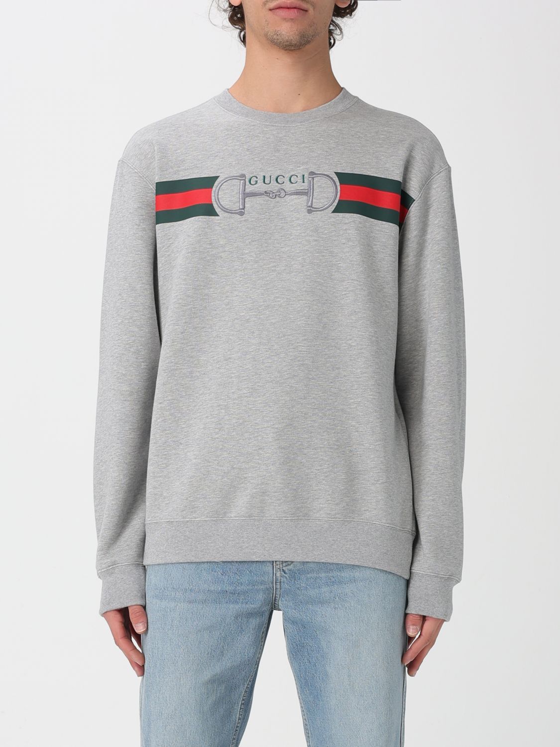 Gucci Gucci Sweatshirt Men Grey Size US L / EU 52-54 / 3 - 1 Thumbnail