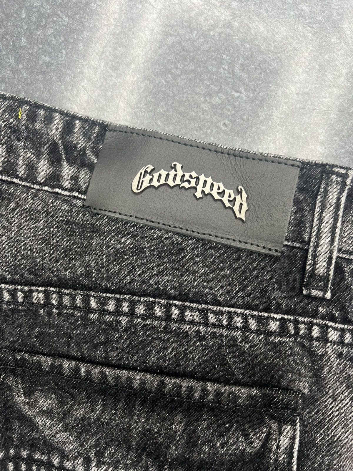 Godspeed Godspeed Octagon Cargo Denim Shorts Size US 34 / EU 50 - 7 Thumbnail