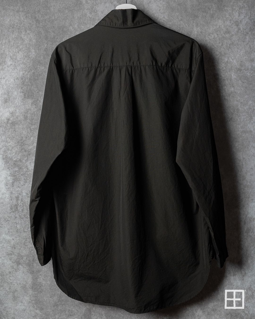 Yohji Yamamoto Yohji Yamamoto Pour Homme AW17 Runway Asymmetry Collar Shirt Size US M / EU 48-50 / 2 - 2 Thumbnail