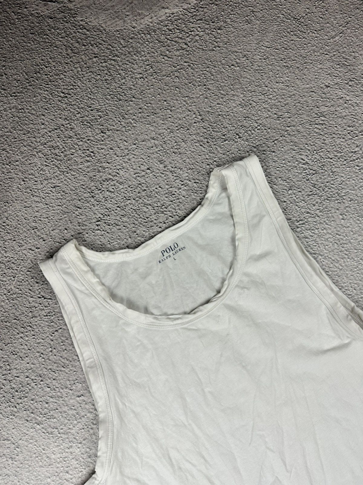 Polo Ralph Lauren Vintage Polo Ralph Lauren T-Shirt Y2K Drill Style Hype Logo Size US L / EU 52-54 / 3 - 3 Thumbnail