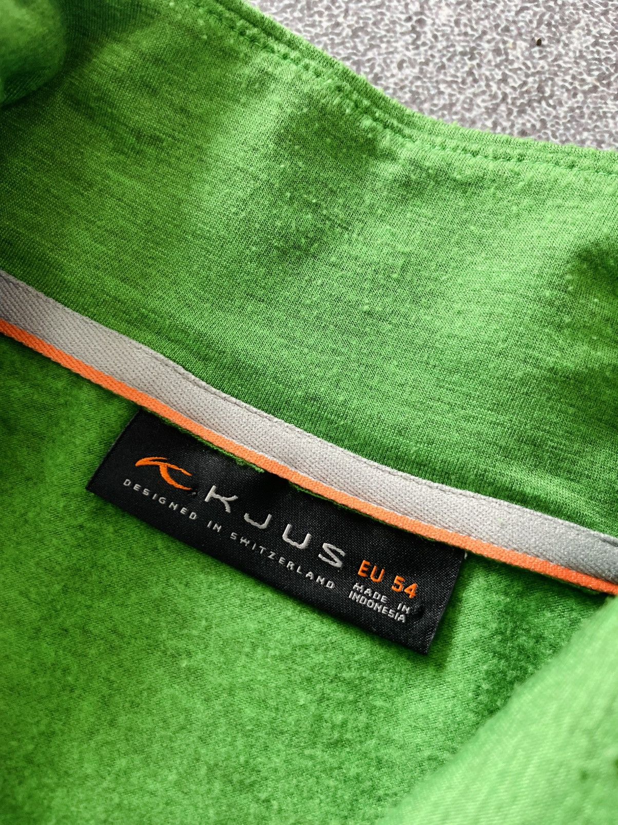 KJUS KJUS Trace Half-Zip Men’s Green Pullover Long Sleeve L Size Size US L / EU 52-54 / 3 - 11 Thumbnail