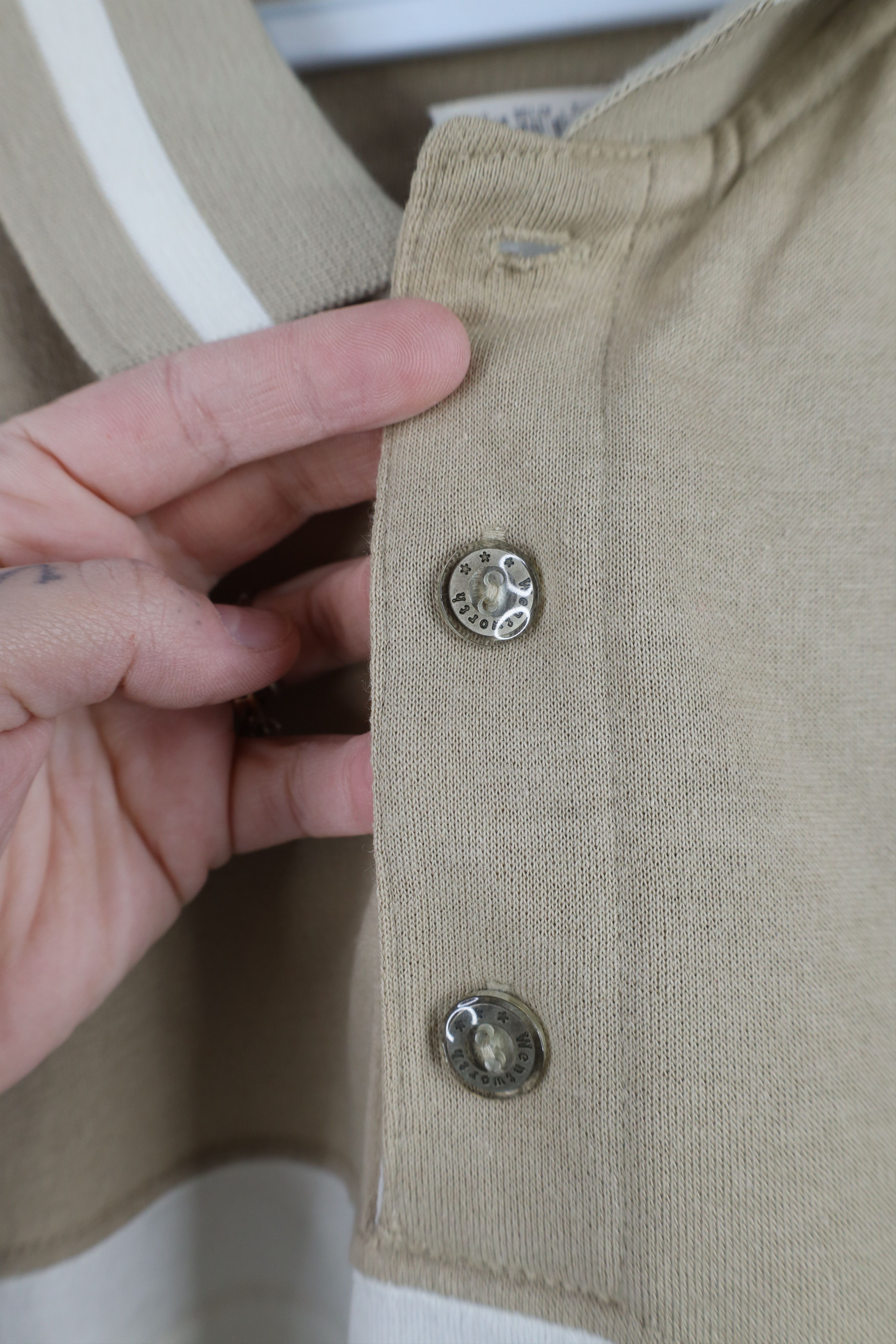 Vintage Deadstock Vintage 90s Streetwear Collared Pullover Polo Size US L / EU 52-54 / 3 - 5 Thumbnail