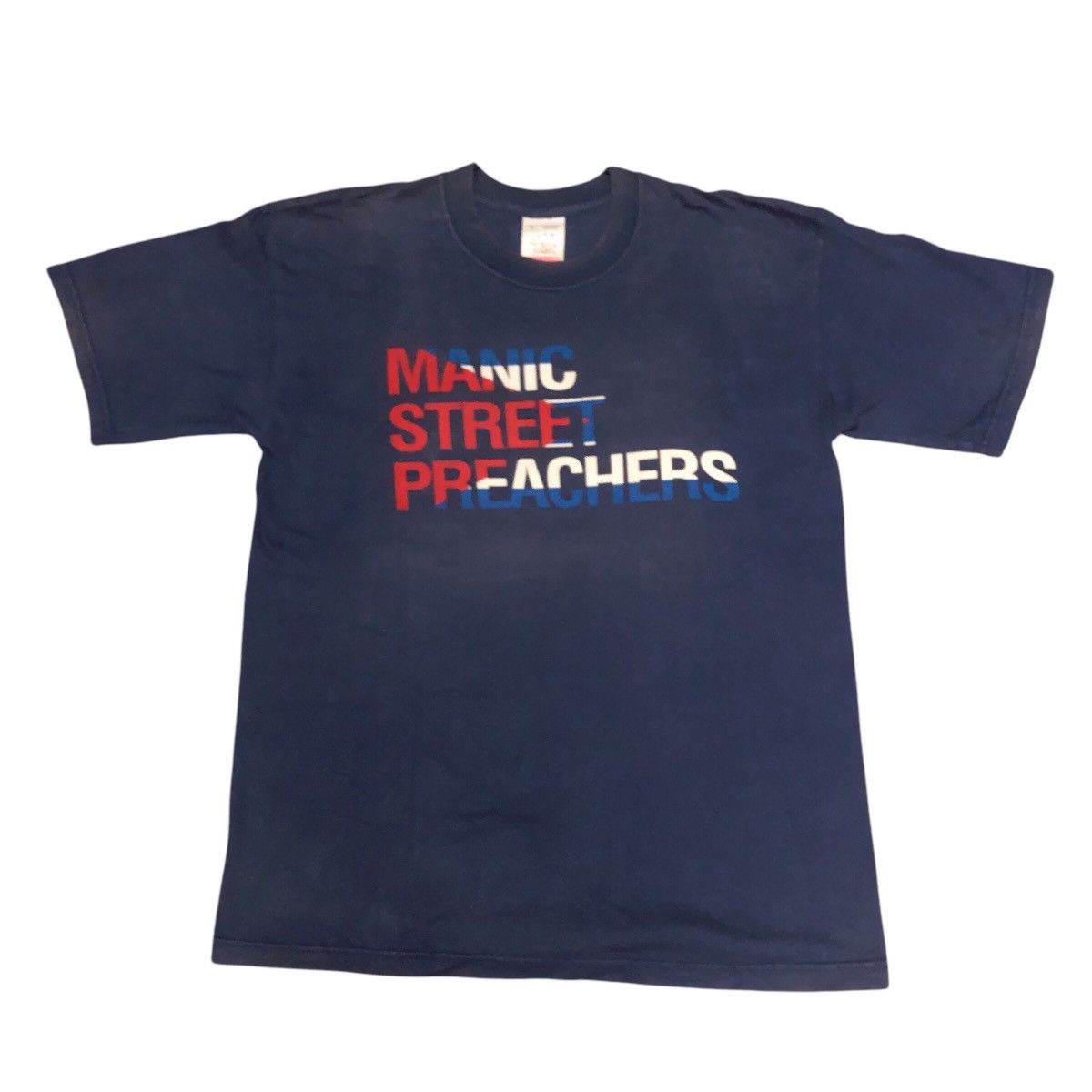 Band Tees × Vintage Vtg Manic Street Preachers Band Tshirt Size US M / EU 48-50 / 2 - 2 Thumbnail