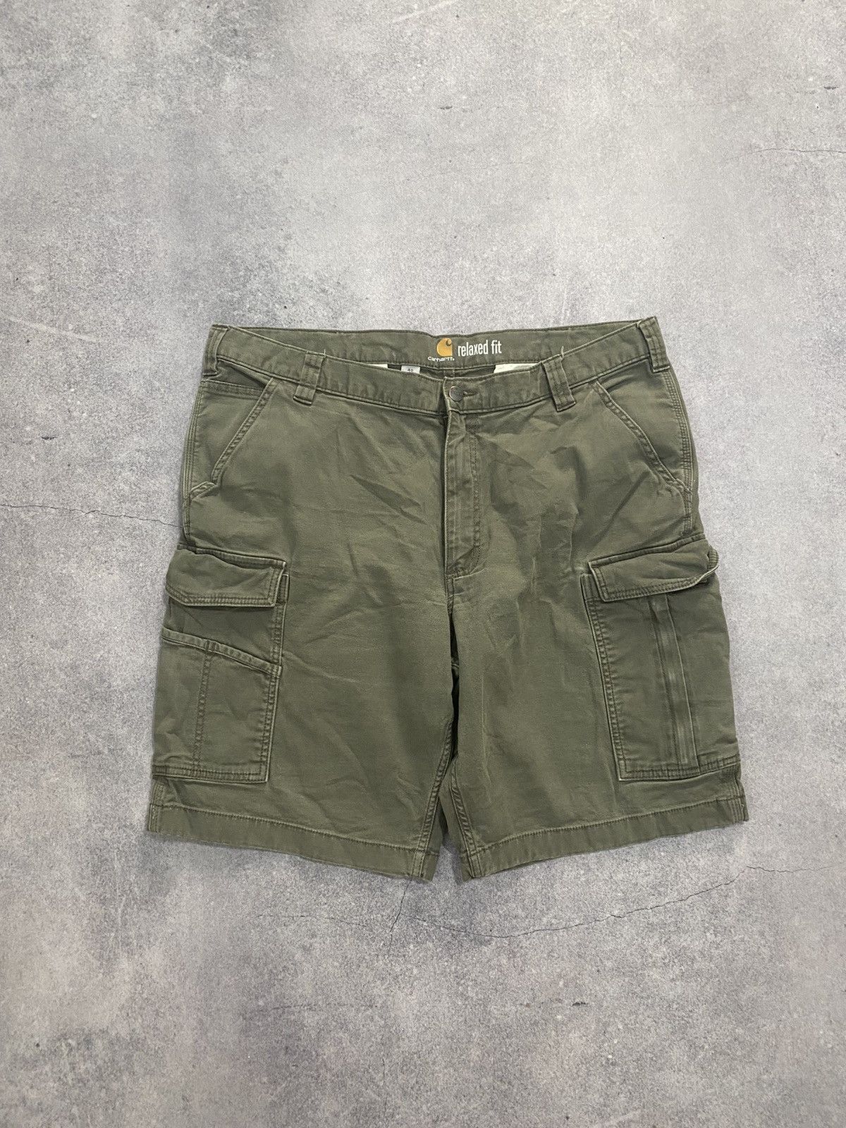 Carhartt × Vintage Vintage Carhartt Cargo Shorts Relaxed Fit Size US 40 / EU 56 - 4 Thumbnail