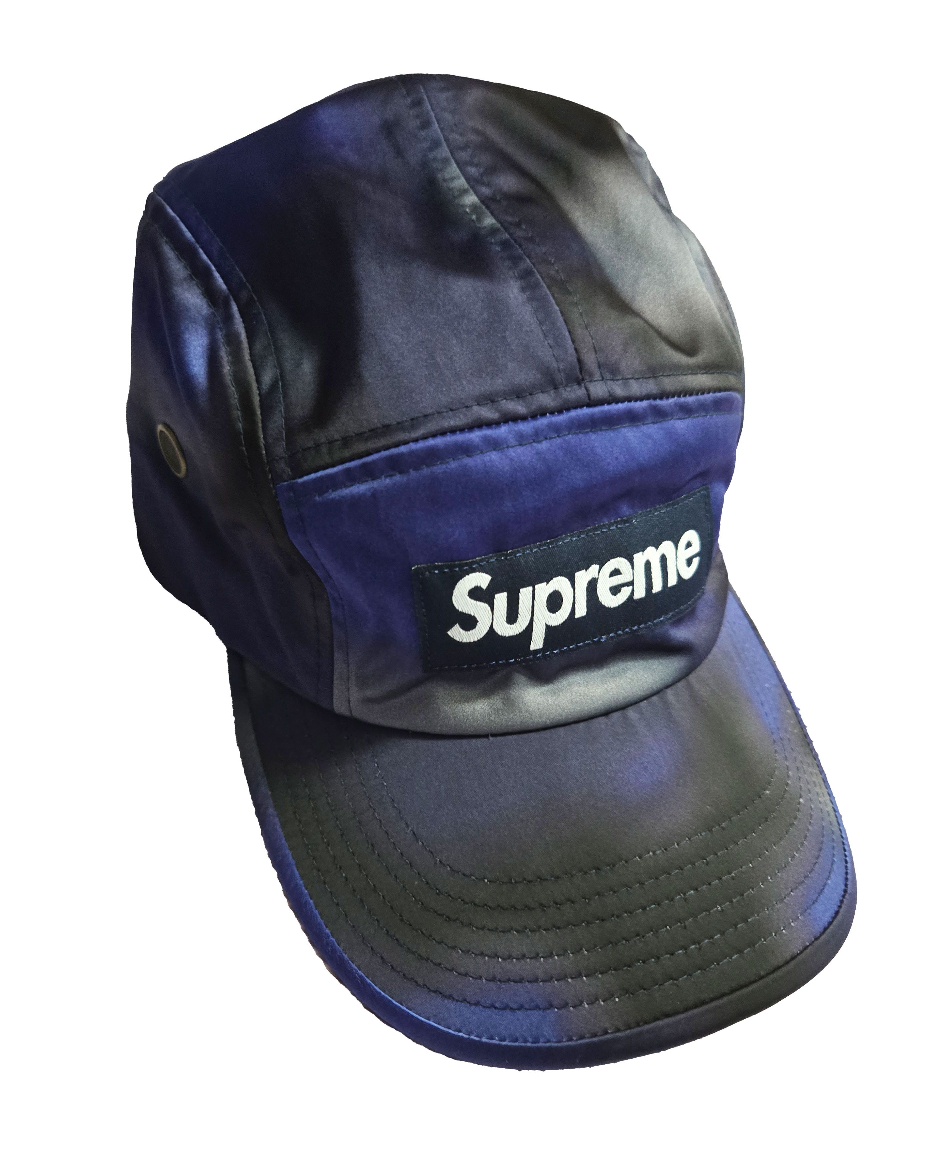 Supreme Supreme Washed Satin Camo Camp Cap Size ONE SIZE - 1 Thumbnail