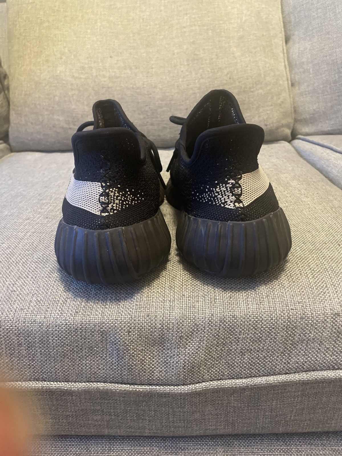 Yeezy Yeezy 350 V2 Core Black Whit Size US 10 / EU 43 - 4 Thumbnail