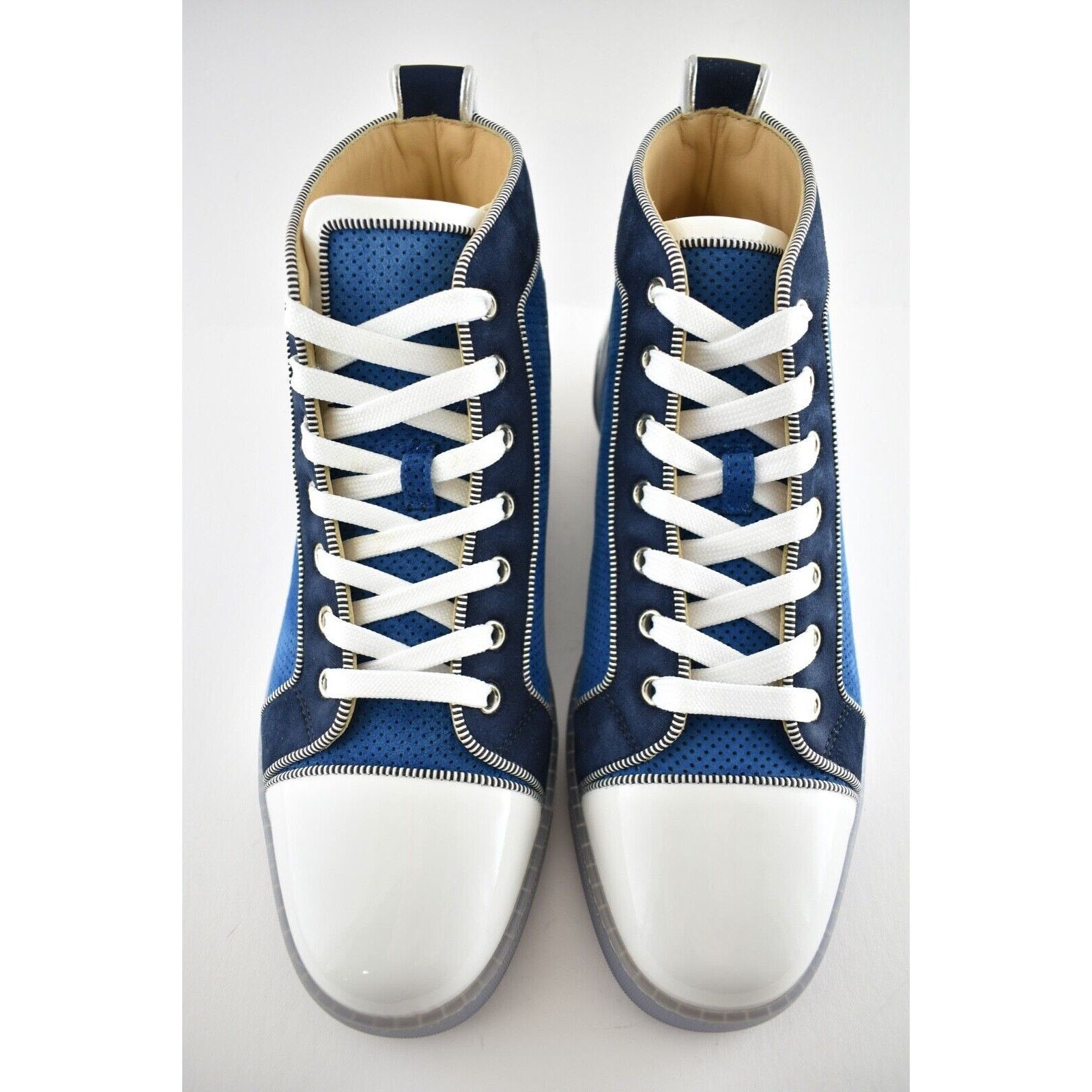 Christian Louboutin Christian Louboutin Fun Louis Flat Ludwig High Top Sneaker Size US 10.5 / EU 43-44 - 6 Thumbnail