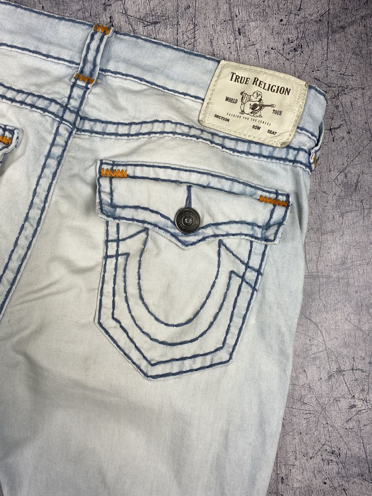 True Religion Vintage True Religion Y2K Denim Jeans Pants Size US 36 / EU 52 - 7 Thumbnail