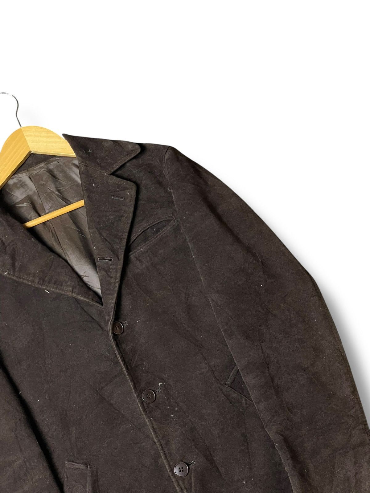 Japanese Brand × Takeo Kikuchi × Vintage Takeo Kikuchi Leather Suede Jacket (108) Size US XXS / EU 40 - 2 Thumbnail