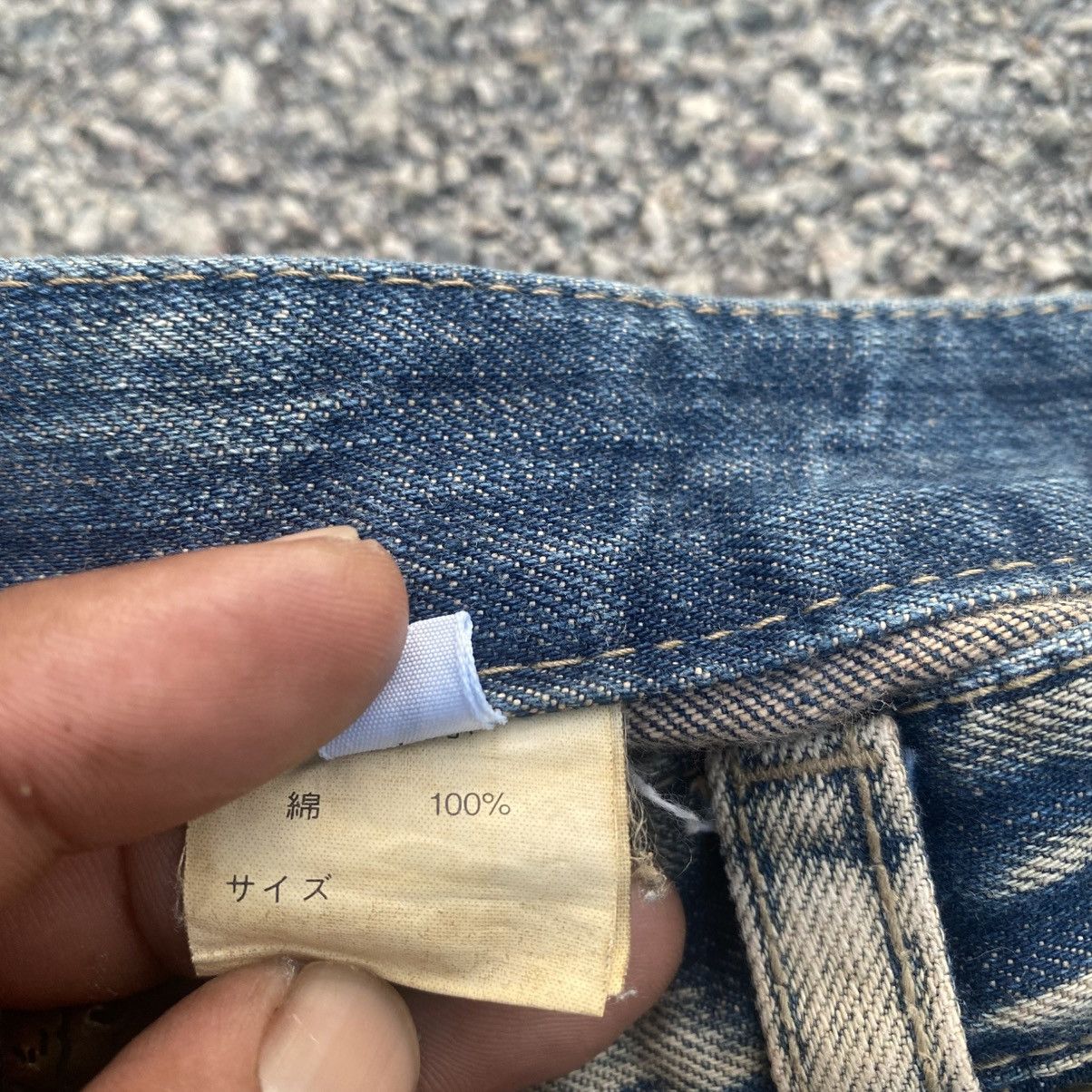 Indian Motorcycle INDIAN Rusty Claw Mark Grunge Jeans Size US 32 / EU 48 - 10 Thumbnail