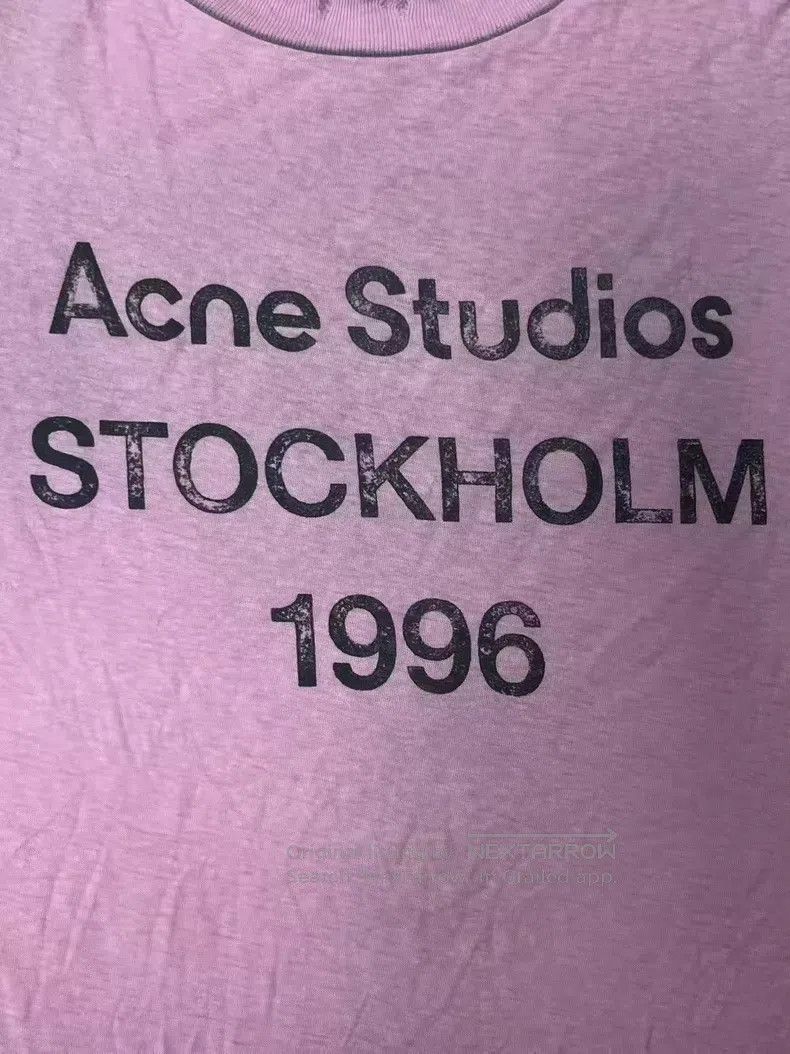 Acne Studios Acne Studios 1996 series vintage logo crewneck short-sleev Size L / US 10 / IT 46 - 2 Thumbnail
