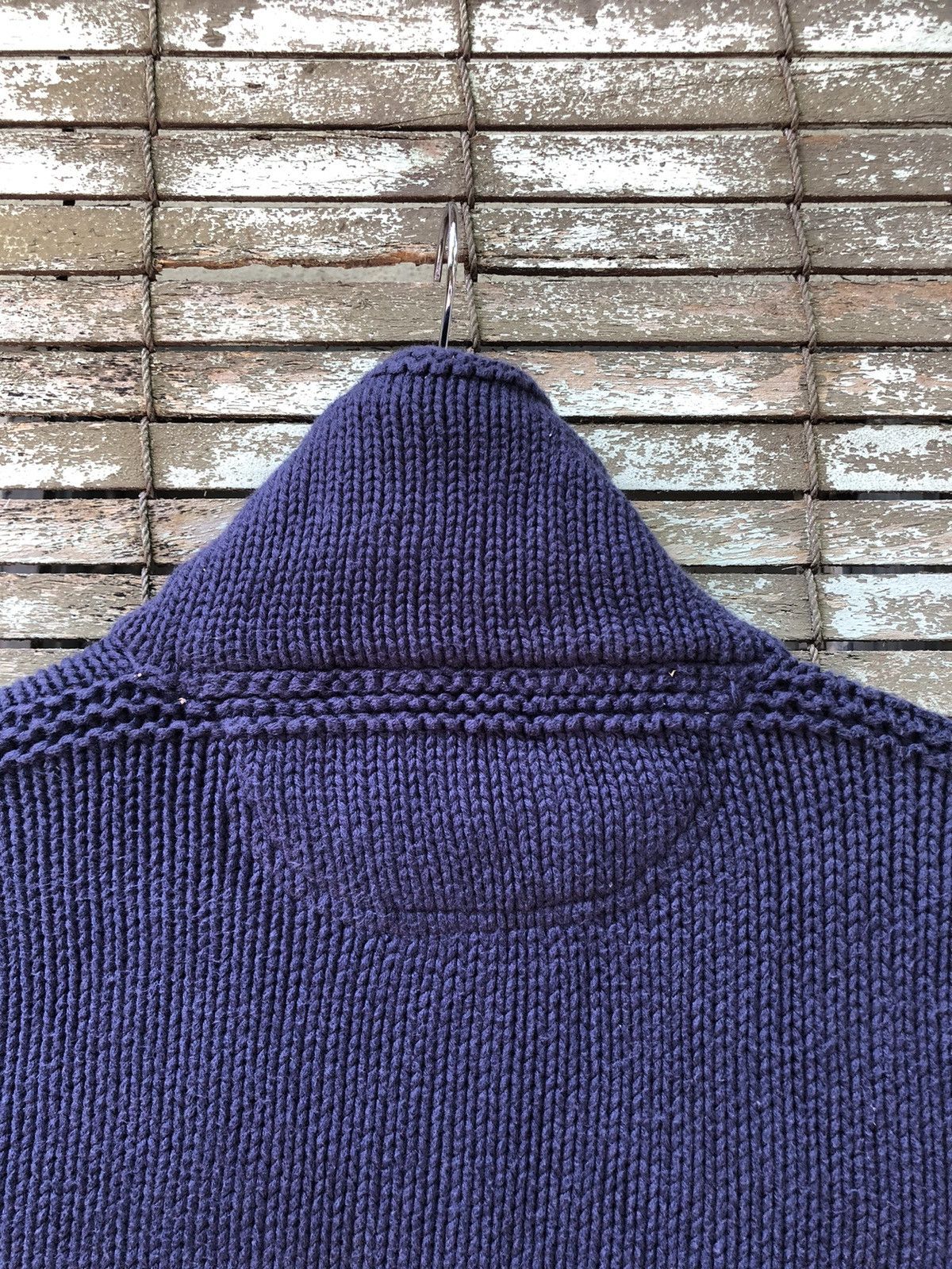 Polo Ralph Lauren Vintage 90s U.S.R.L Polo Ralph Lauren Zipper Knit Sweater Size S / US 4 / IT 40 - 11 Thumbnail