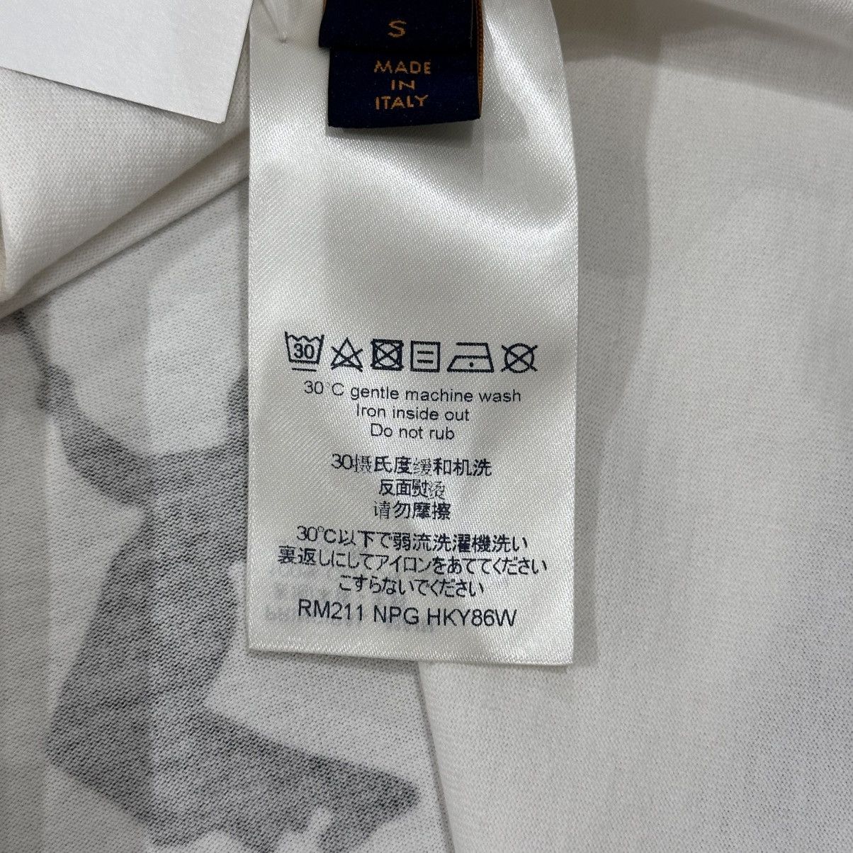 Louis Vuitton UNISEX LOUIS VUITTON X VIRGIL FLOATING LOGO TEE SIZE SMALL Size US S / EU 44-46 / 1 - 7 Thumbnail
