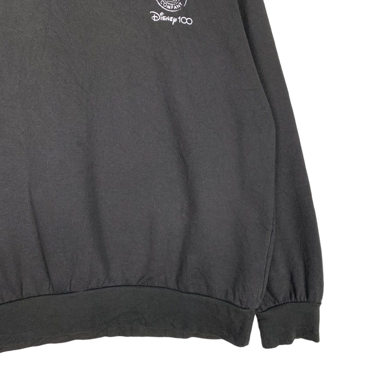 Disney DISNEY 100 Mickey Head Big Logo Sweatshirts #0743-C34 Size US L / EU 52-54 / 3 - 6 Thumbnail