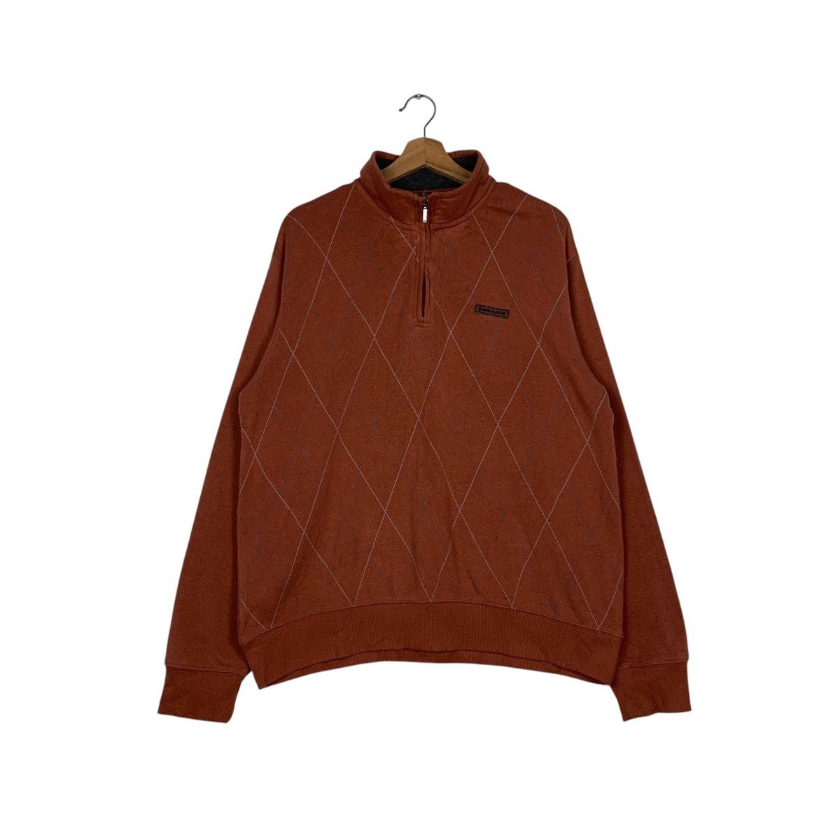 Gianni Valentino GIANNI VALENTINO Half Zip Turtleneck Sweatshirt #1440-C65 Size US L / EU 52-54 / 3 - 1 Thumbnail