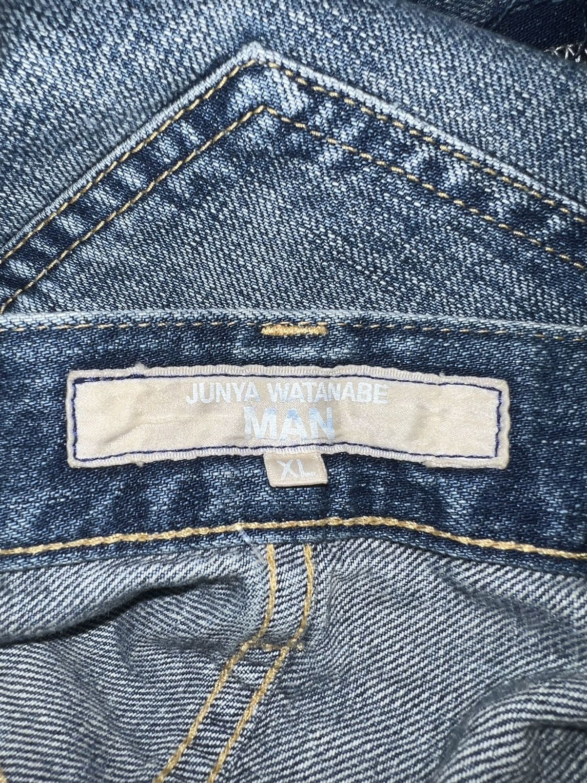 Junya Watanabe NEW XL Indigo Patchwork Jeans Andy Warhol Campbell Soup Size US 34 / EU 50 - 7 Thumbnail