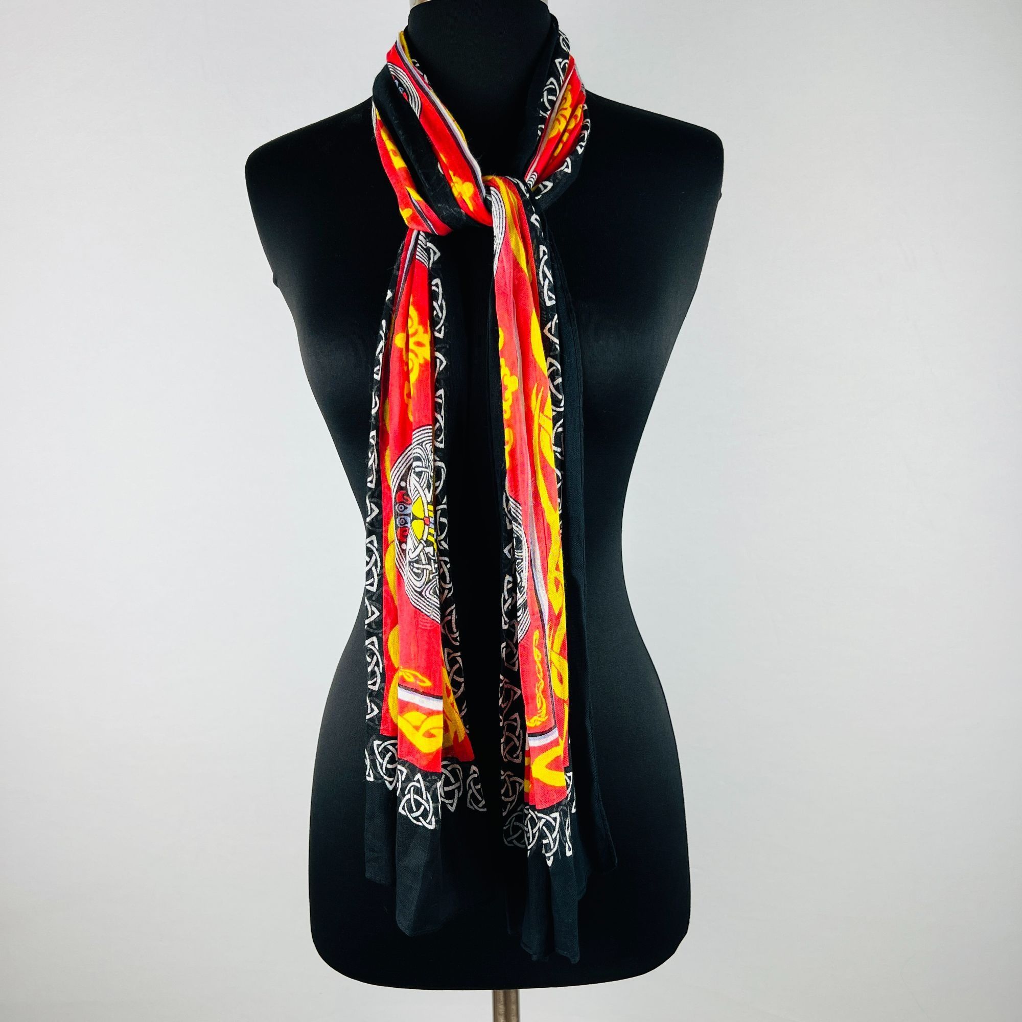 Other Liffey Artefacts Ireland Celtic Knot Design Scarf Size ONE SIZE - 1 Thumbnail